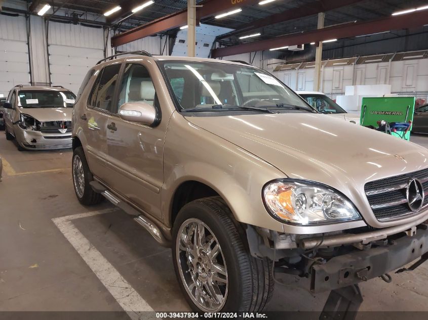 2002 Mercedes-Benz Ml 320 320 VIN: 4JGAB54E72A303870 Lot: 39437934