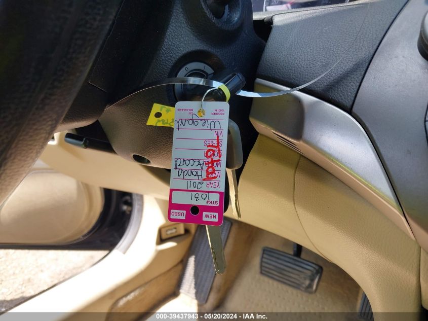 2011 Honda Accord 2.4 Lx VIN: 1HGCP2F33BA047401 Lot: 39437943