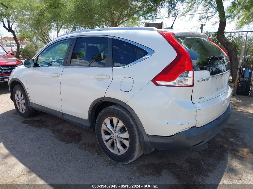 2012 Honda Cr-V Ex-L VIN: 5J6RM3H78CL034943 Lot: 39437945