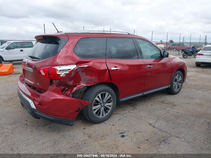 2017 Nissan Pathfinder Platinum/S/Sl/Sv VIN: 5N1DR2MN9HC616973 Lot: 39437946