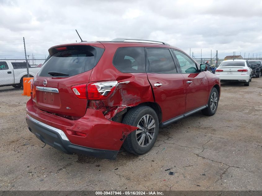 2017 Nissan Pathfinder Platinum/S/Sl/Sv VIN: 5N1DR2MN9HC616973 Lot: 39437946