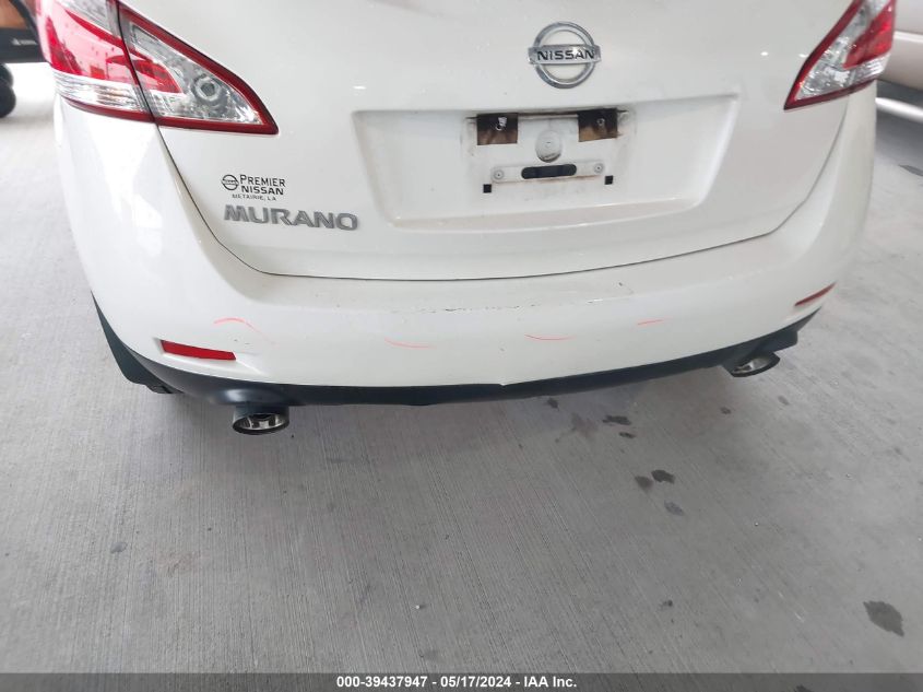 2014 Nissan Murano S VIN: JN8AZ1MU3EW421183 Lot: 39437947