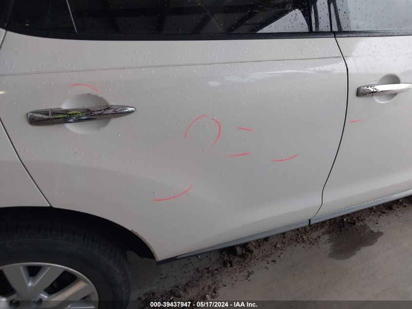 2014 Nissan Murano S VIN: JN8AZ1MU3EW421183 Lot: 39437947