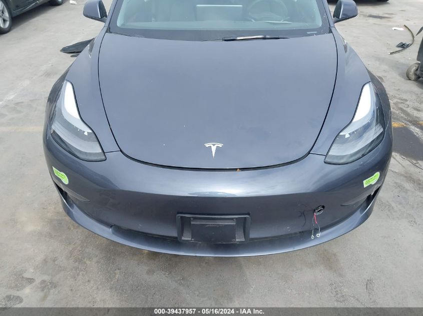 2022 Tesla Model 3 Long Range Dual Motor All-Wheel Drive VIN: 5YJ3E1EB5NF274026 Lot: 39437957