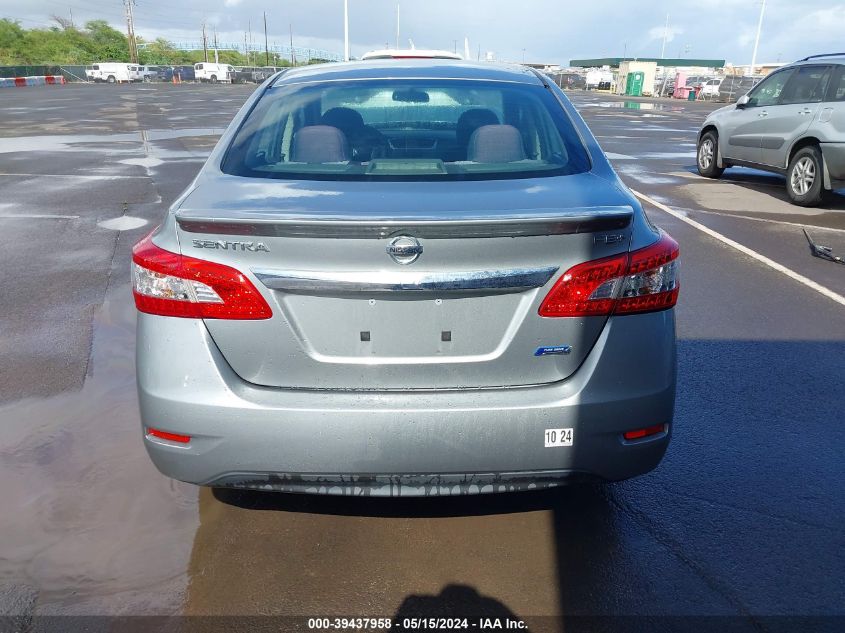 2014 Nissan Sentra Fe+ Sv VIN: 3N1AB7AP7EY334464 Lot: 39437958