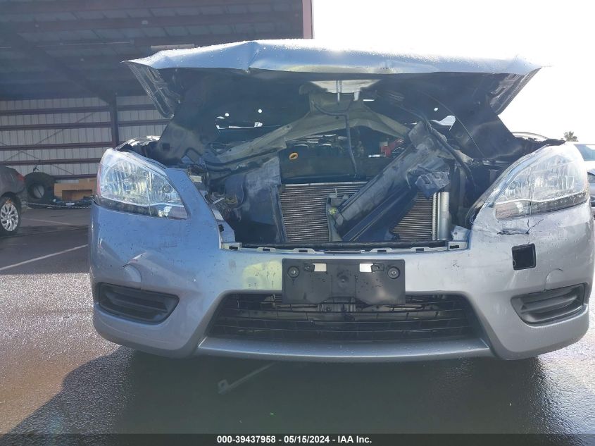 2014 Nissan Sentra Fe+ Sv VIN: 3N1AB7AP7EY334464 Lot: 39437958