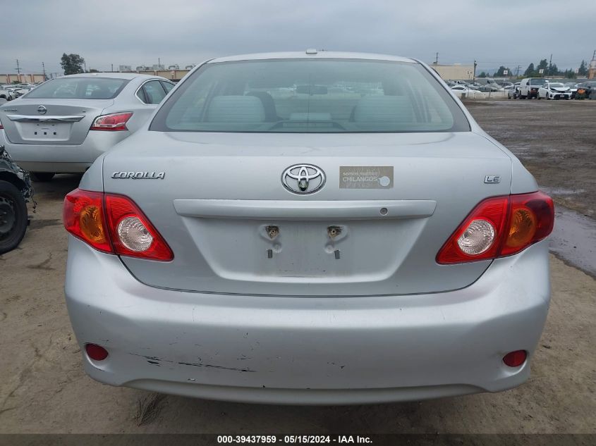 2010 Toyota Corolla Le VIN: 1NXBU4EE7AZ241889 Lot: 39437959