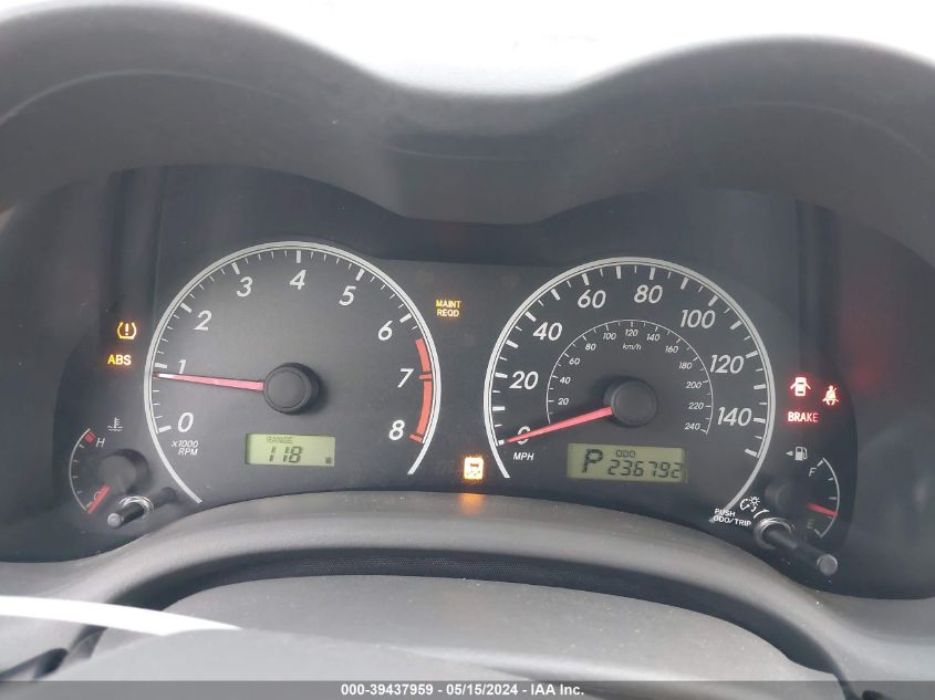 2010 Toyota Corolla Le VIN: 1NXBU4EE7AZ241889 Lot: 39437959