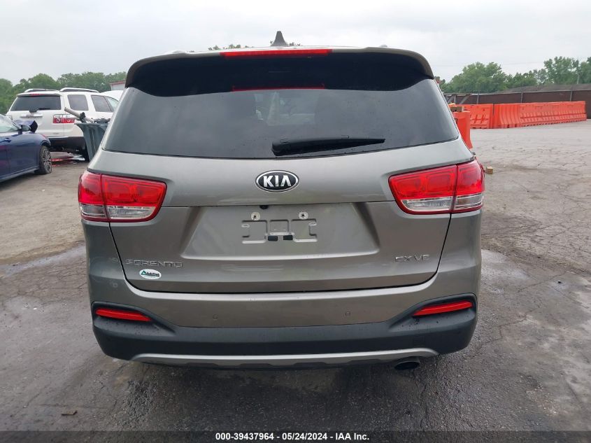 2017 KIA SORENTO 3.3L EX - 5XYPHDA51HG228040