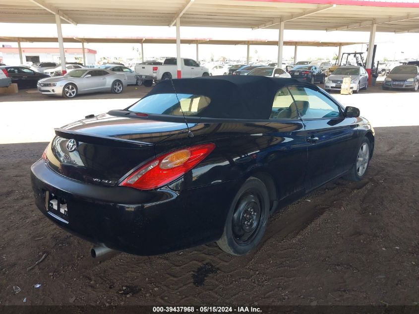 2004 Toyota Camry Solara Sle VIN: 4T1FA38P54U038733 Lot: 39437968