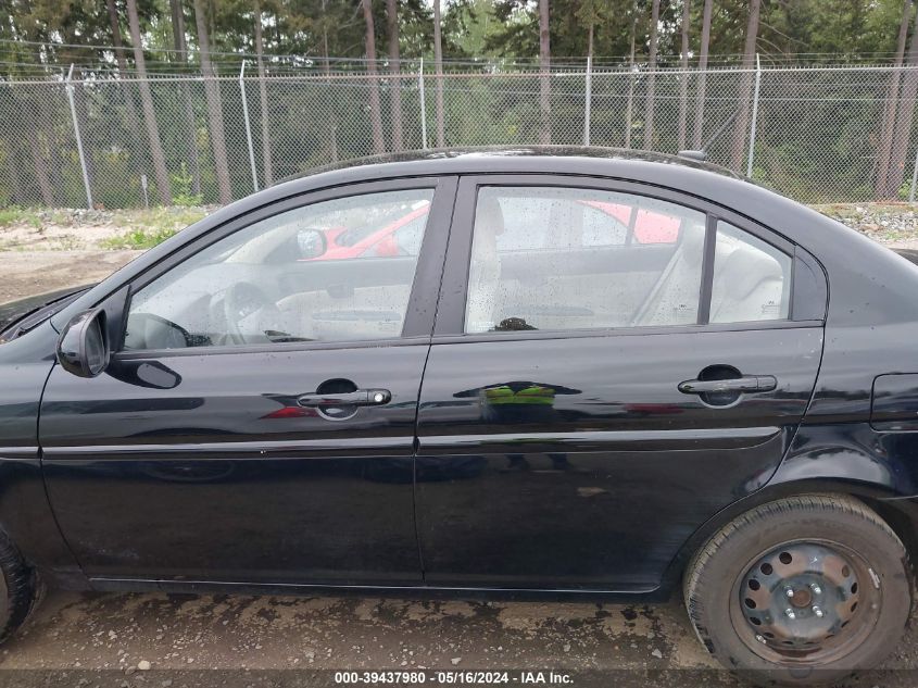 2010 Hyundai Accent Gls VIN: KMHCN4AC7AU473348 Lot: 39437980