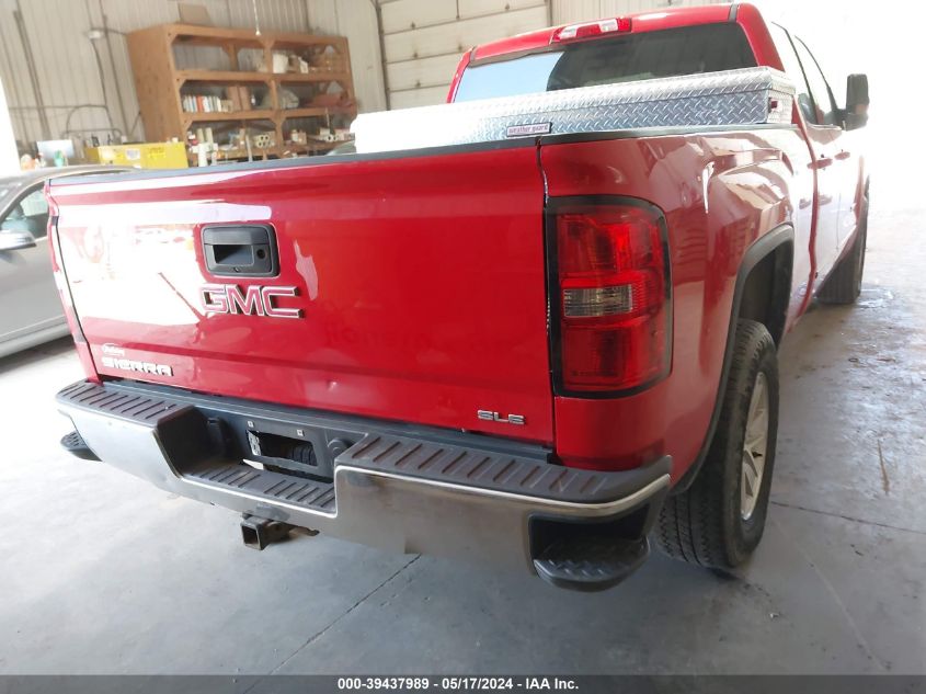 2018 GMC Sierra 1500 Sle VIN: 1GTR1MEC4JZ142590 Lot: 39437989