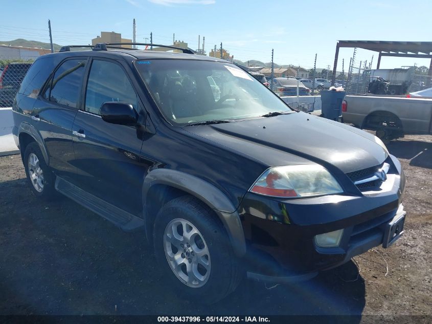 2001 Acura Mdx VIN: 2HNYD18851H522654 Lot: 39437996