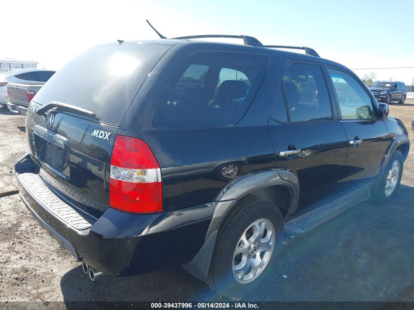 2001 Acura Mdx VIN: 2HNYD18851H522654 Lot: 39437996