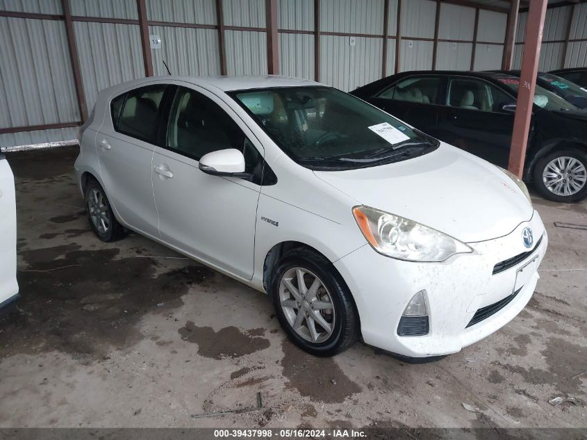 2013 Toyota Prius C Three VIN: JTDKDTB34D1543079 Lot: 39437998