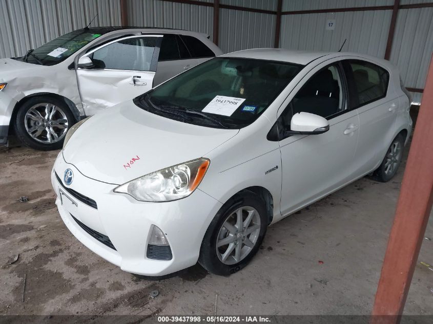 JTDKDTB34D1543079 2013 Toyota Prius C Three