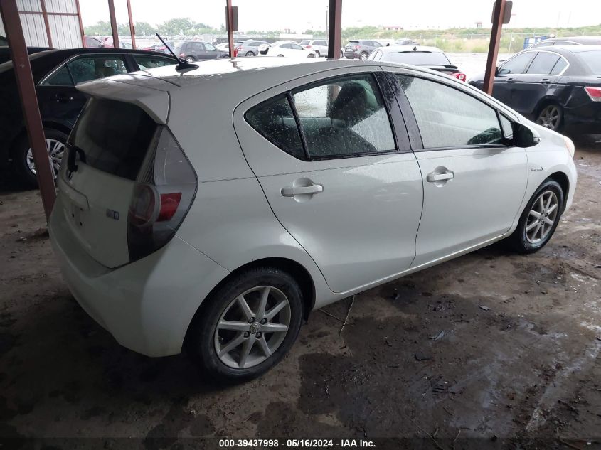 JTDKDTB34D1543079 2013 Toyota Prius C Three