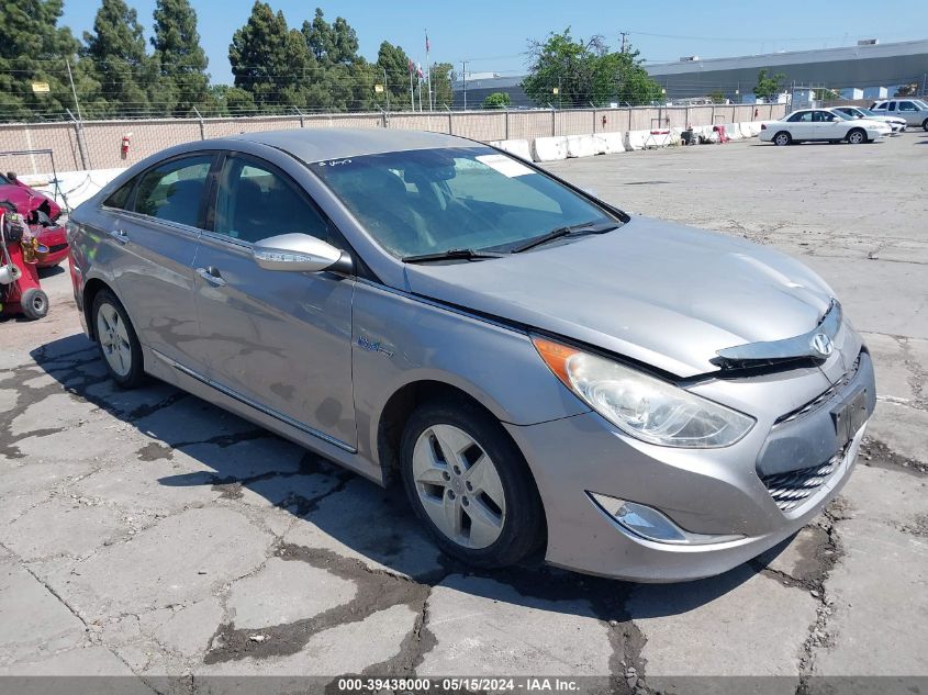 2012 Hyundai Sonata Hybrid VIN: KMHEC4A4XCA034687 Lot: 39438000