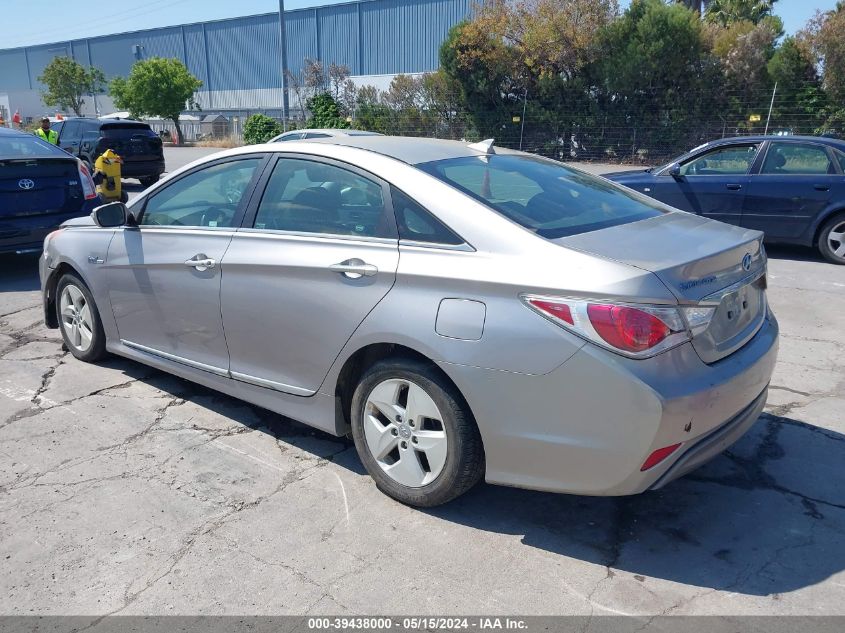 2012 Hyundai Sonata Hybrid VIN: KMHEC4A4XCA034687 Lot: 39438000