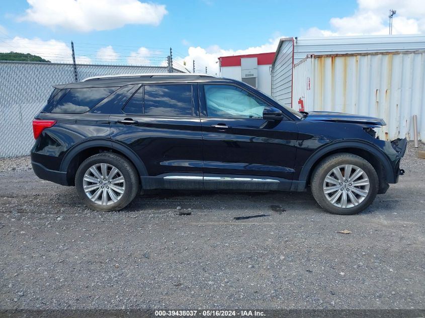 2022 Ford Explorer Limited VIN: 1FMSK8FH9NGA60903 Lot: 39438037