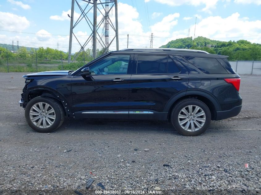 2022 Ford Explorer Limited VIN: 1FMSK8FH9NGA60903 Lot: 39438037