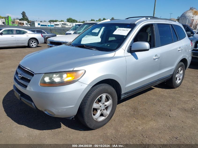 2007 Hyundai Santa Fe Gls VIN: 5NMSG73D47H067044 Lot: 39438039