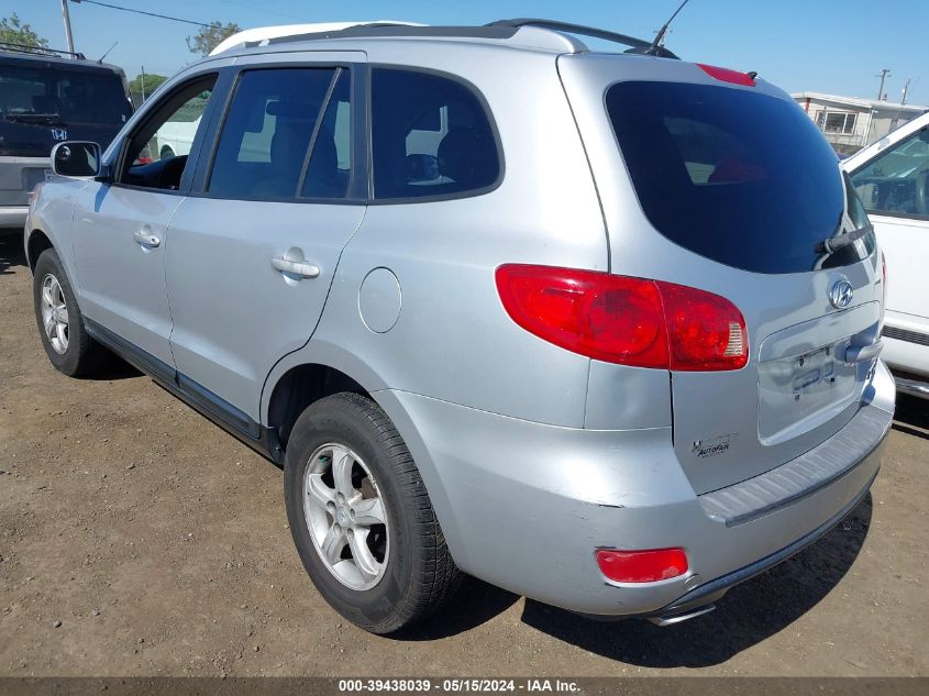 2007 Hyundai Santa Fe Gls VIN: 5NMSG73D47H067044 Lot: 39438039