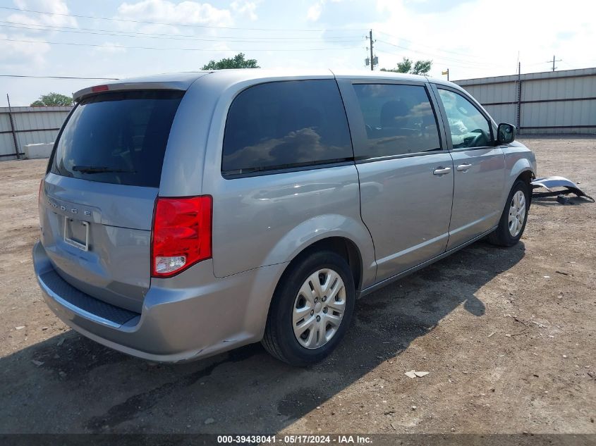 2018 Dodge Grand Caravan Se VIN: 2C4RDGBG3JR192259 Lot: 39438041