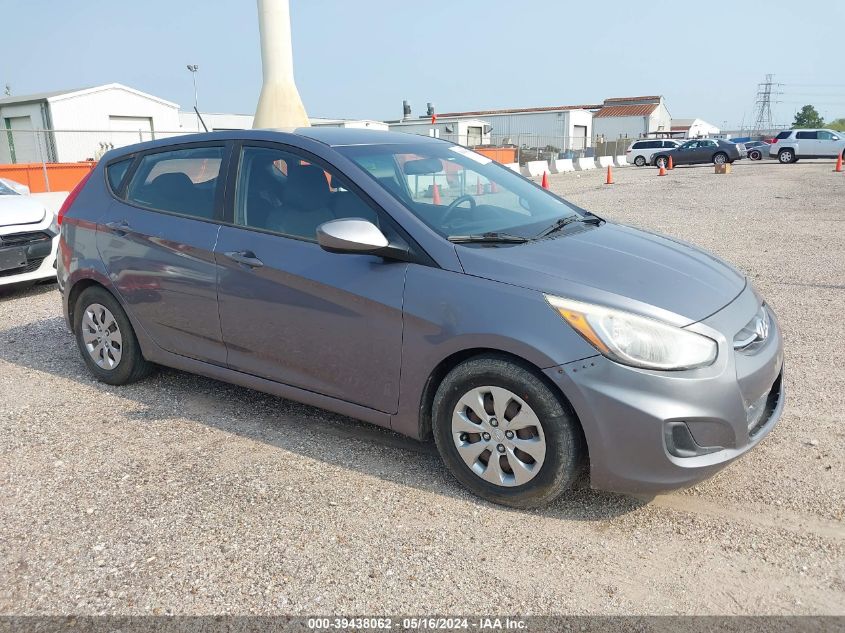 2016 Hyundai Accent Se VIN: KMHCT5AE8GU279336 Lot: 39438062