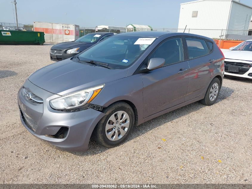 2016 Hyundai Accent Se VIN: KMHCT5AE8GU279336 Lot: 39438062