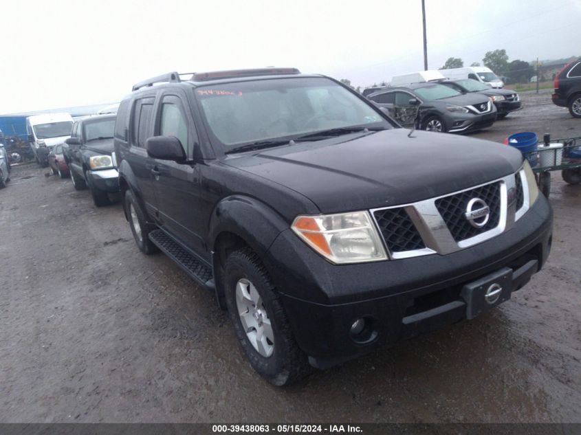 2006 Nissan Pathfinder Se VIN: 5N1AR18W06C678839 Lot: 39438063