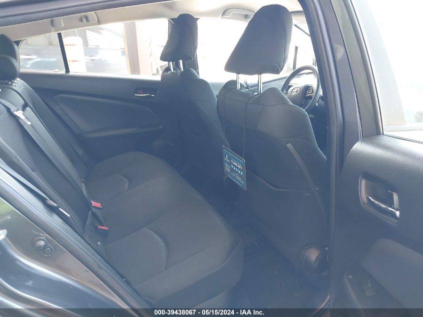 2019 Toyota Prius Le VIN: JTDKARFU9K3082056 Lot: 39438067