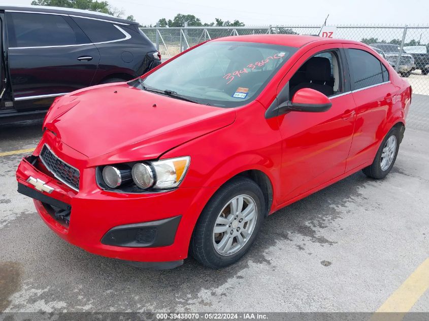 2015 Chevrolet Sonic Lt Auto VIN: 1G1JC5SH2F4126236 Lot: 39438070