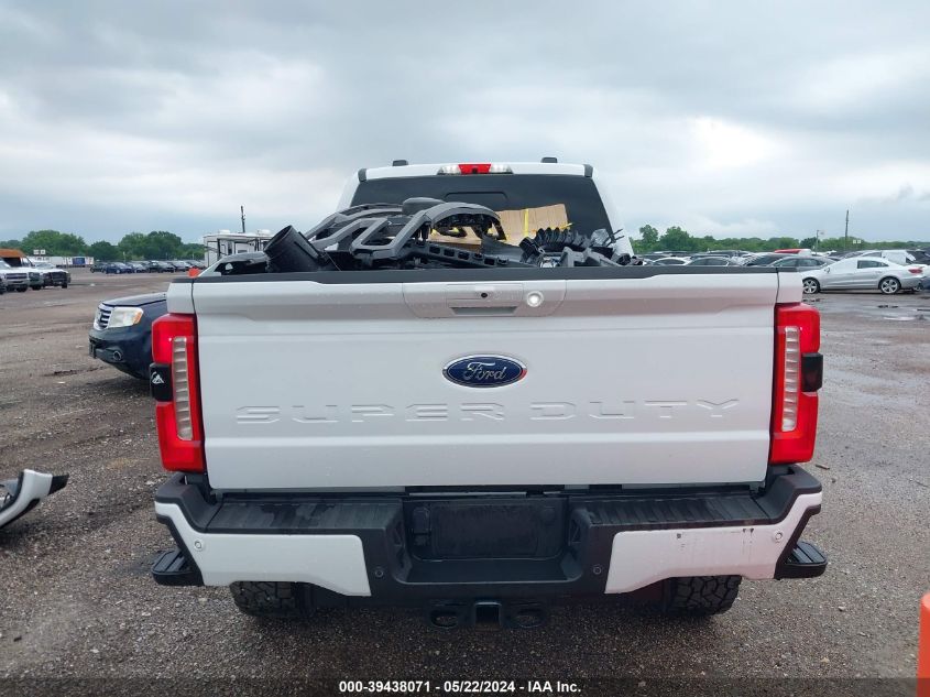 2023 Ford F-250 Lariat VIN: 1FT8W2BTXPEE03629 Lot: 39438071