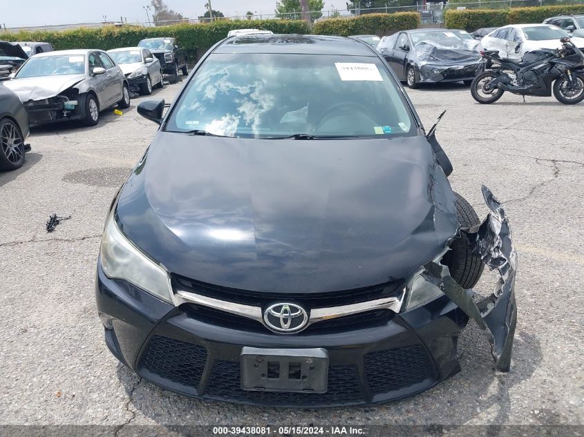 2016 Toyota Camry Xse VIN: 4T1BF1FK7GU574857 Lot: 39438081