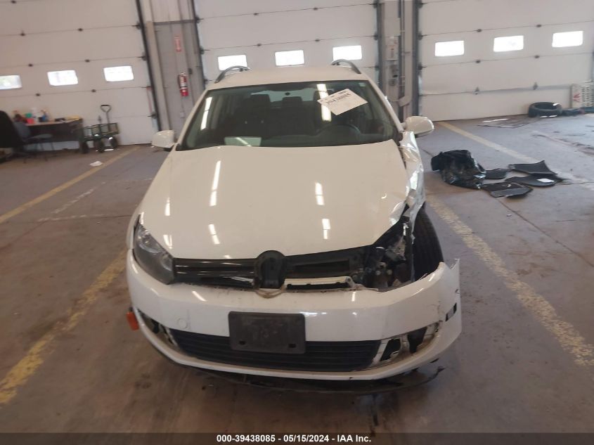 2014 Volkswagen Jetta Sportwagen 2.5L S VIN: 3VWPP7AJXEM621869 Lot: 39438085