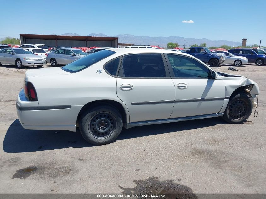 2004 Chevrolet Impala VIN: 2G1WF52E249102435 Lot: 39438093