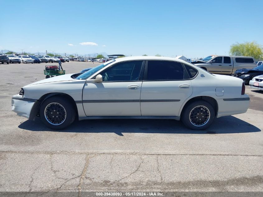 2004 Chevrolet Impala VIN: 2G1WF52E249102435 Lot: 39438093