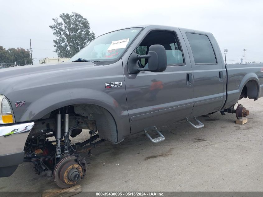 2003 Ford F-350 Lariat/Xl/Xlt VIN: 1FTSW31S23EA02722 Lot: 39438095