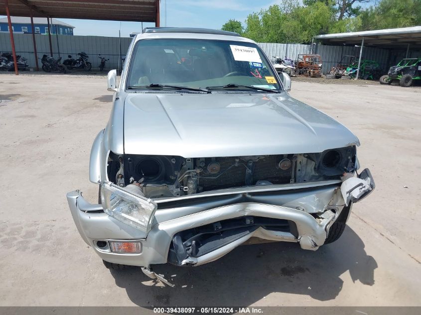 2000 Toyota 4Runner Limited VIN: JT3GN87R4Y0175161 Lot: 39438097