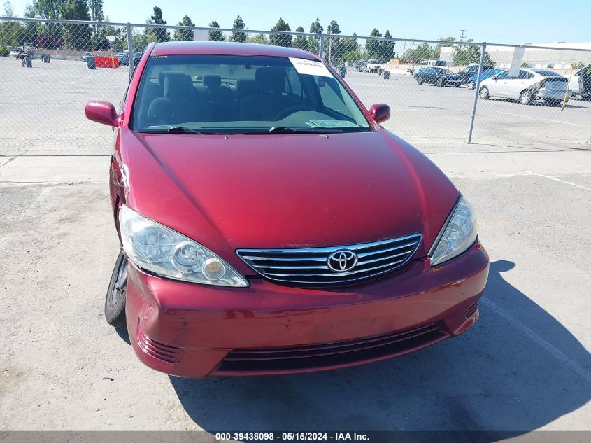 2006 Toyota Camry Le VIN: 4T1BE30K86U158662 Lot: 39438098