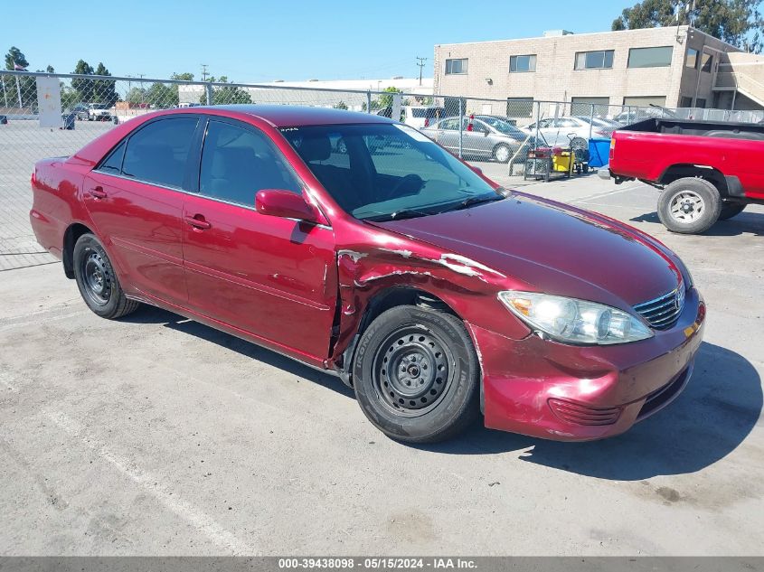 2006 Toyota Camry Le VIN: 4T1BE30K86U158662 Lot: 39438098