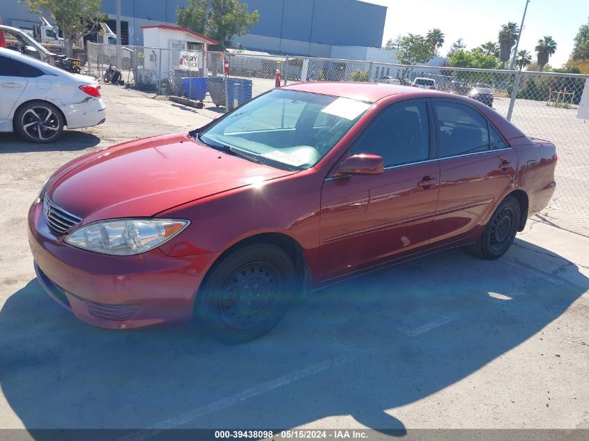 2006 Toyota Camry Le VIN: 4T1BE30K86U158662 Lot: 39438098