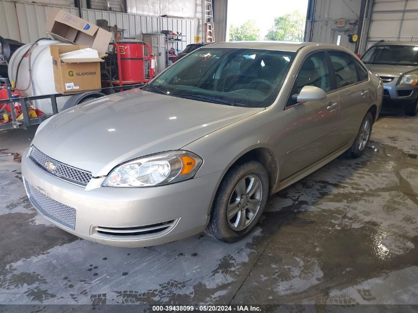 2012 Chevrolet Impala Ls VIN: 2G1WF5E30C1307257 Lot: 39438099