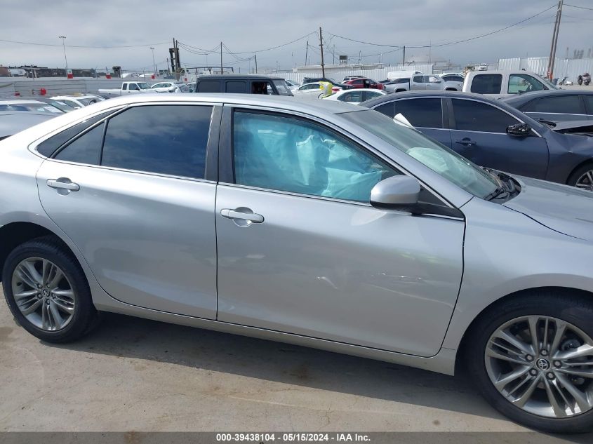 2016 Toyota Camry Se VIN: 4T1BF1FK3GU167733 Lot: 39438104