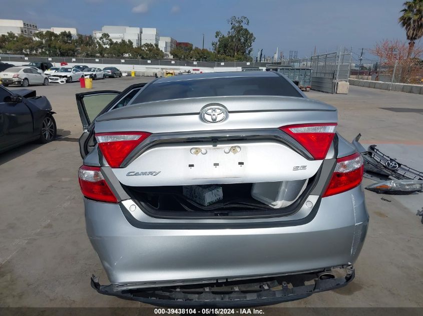 2016 Toyota Camry Se VIN: 4T1BF1FK3GU167733 Lot: 39438104