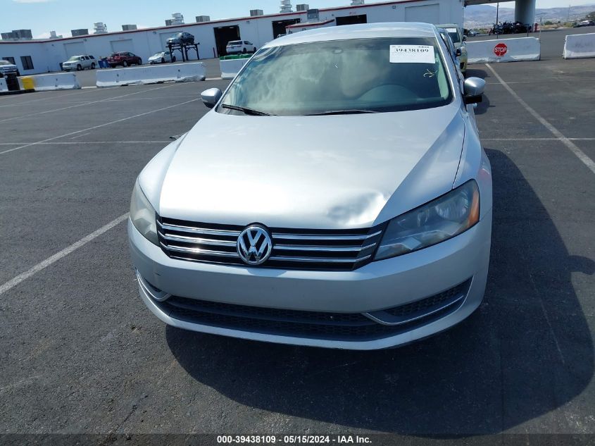 2014 Volkswagen Passat S VIN: 1VWAT7A39EC070483 Lot: 39438109