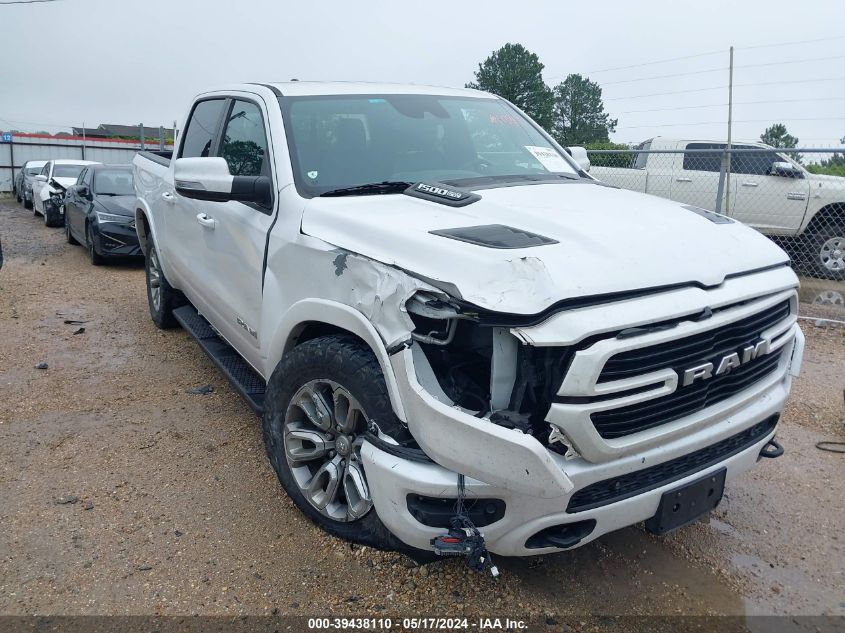 2019 Ram 1500 Laramie 4X4 5'7 Box VIN: 1C6SRFJTXKN612570 Lot: 39438110