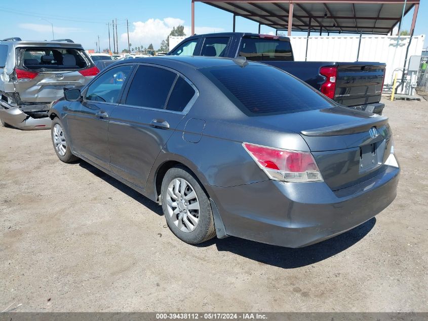 2009 Honda Accord 2.4 Lx VIN: 1HGCP26369A169342 Lot: 39438112