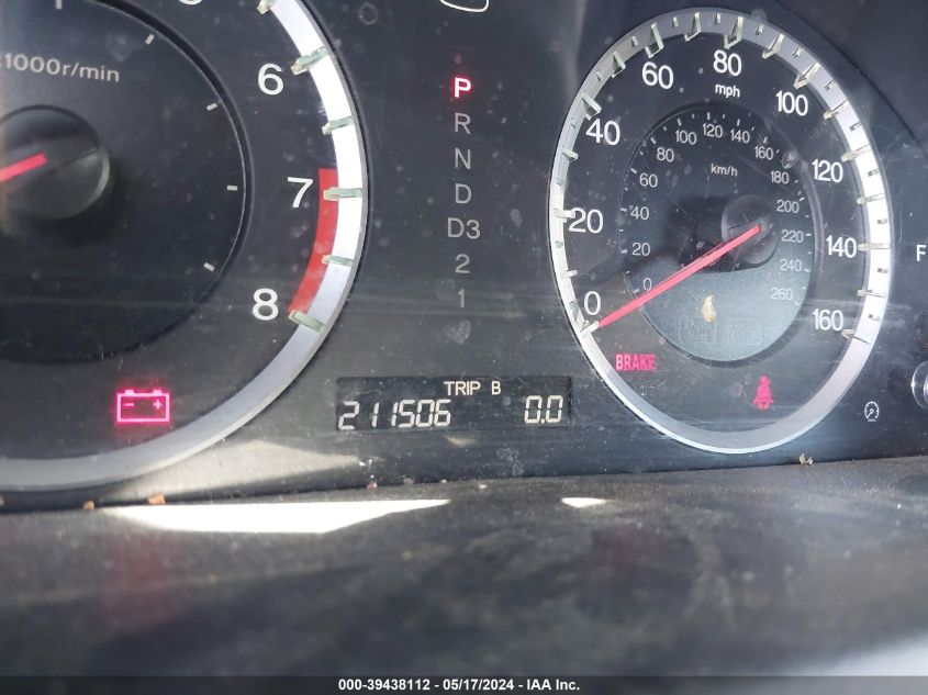 2009 Honda Accord 2.4 Lx VIN: 1HGCP26369A169342 Lot: 39438112